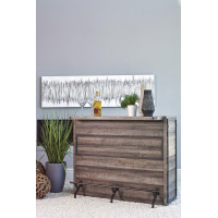 Coaster Furniture 182071 5-shelf Bar Unit Aged Oak